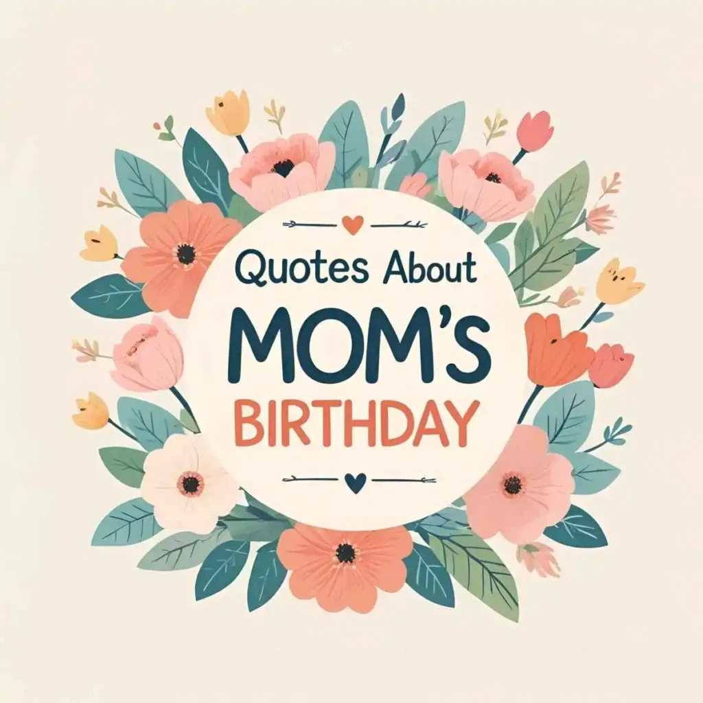 Quotes About Moms Birthday