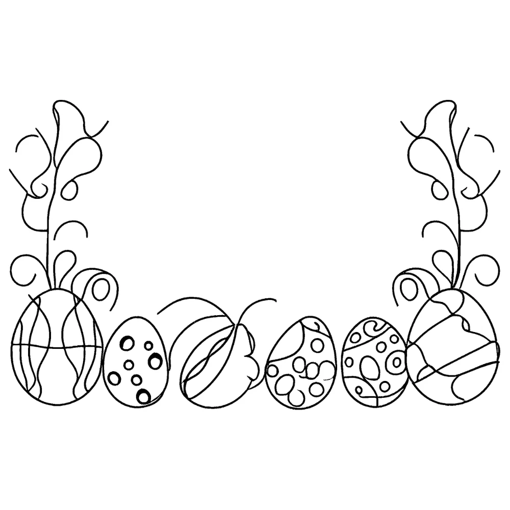 Ladybugs and Easter eggs