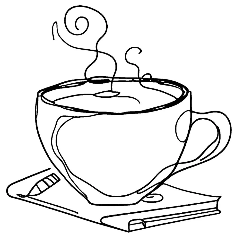 "Nope. Not Today." β Coffee cup & scribbles
