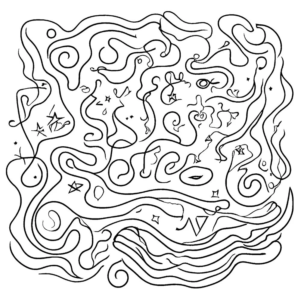 "So It Goes" β Vonnegut-style stars & doodles