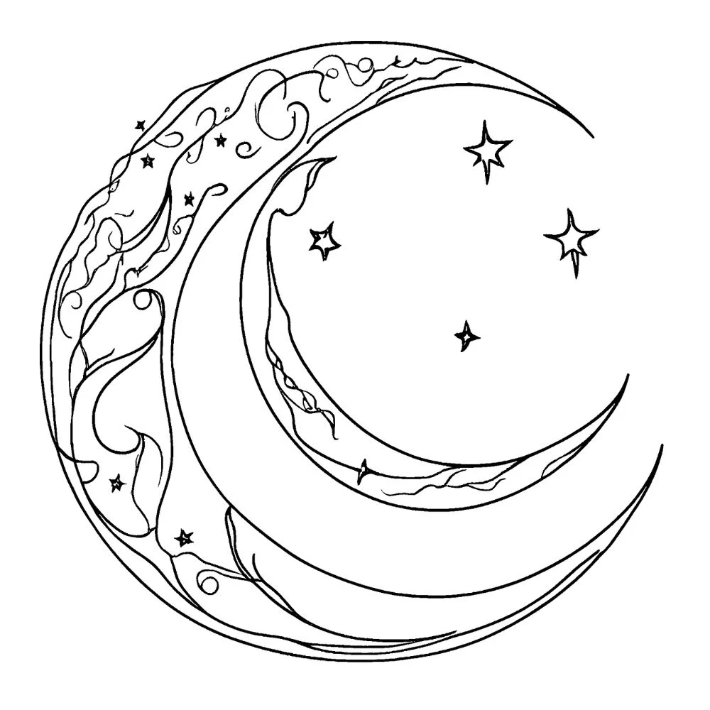 "To the Stars Who Listen" β ACOTAR crescent moon