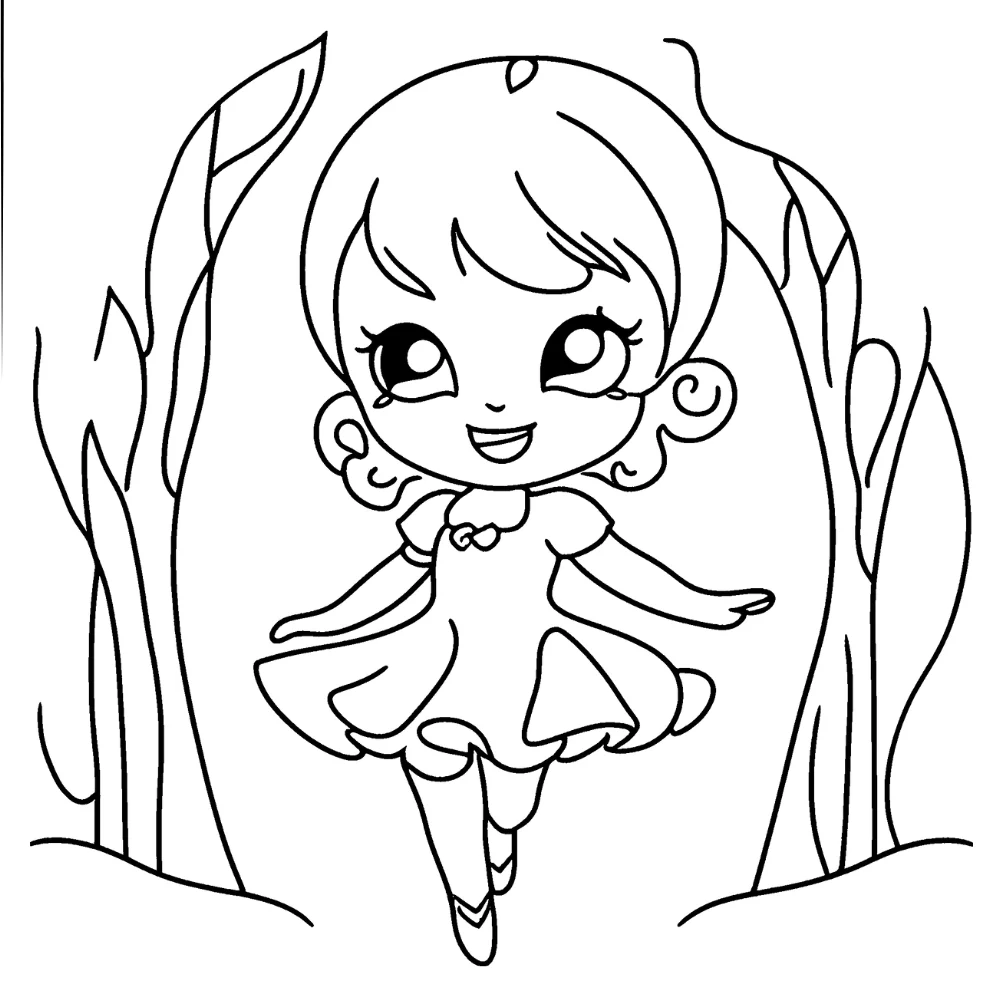 Shadow as a chibi (cute version)