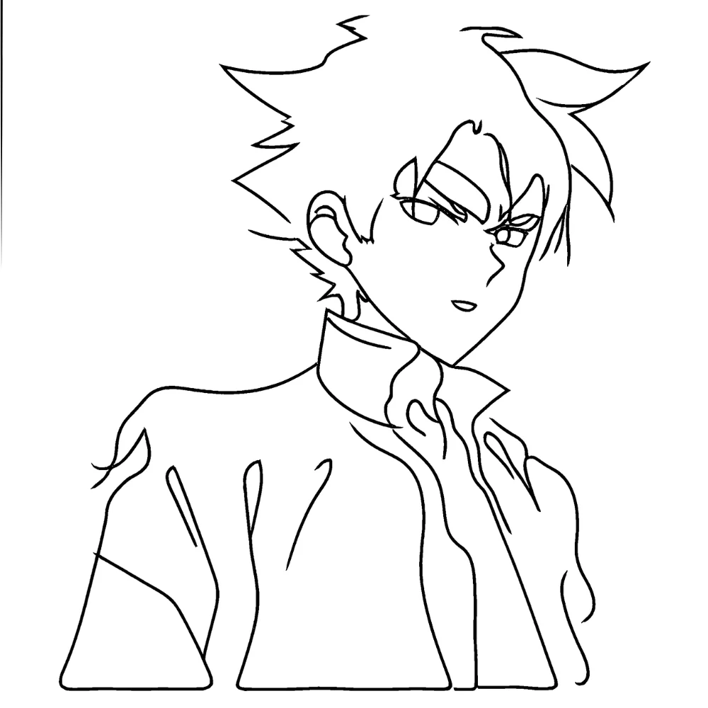 Shadow in anime/manga art