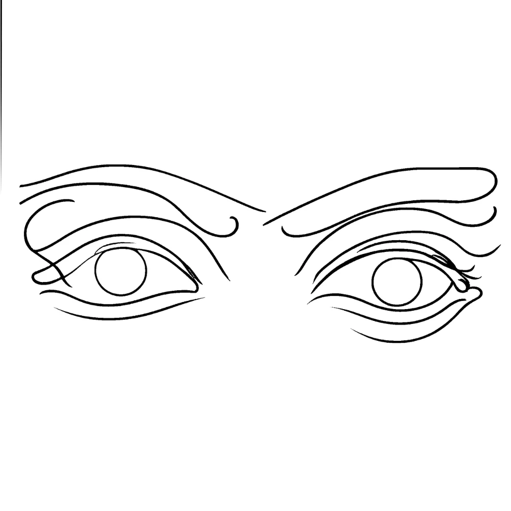 Eyes/glow: Fiery red or gold
