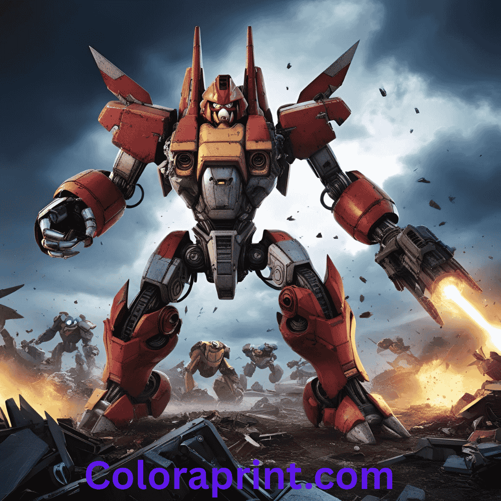 Dr. Eggmanβs mech battle β Intricate robot parts