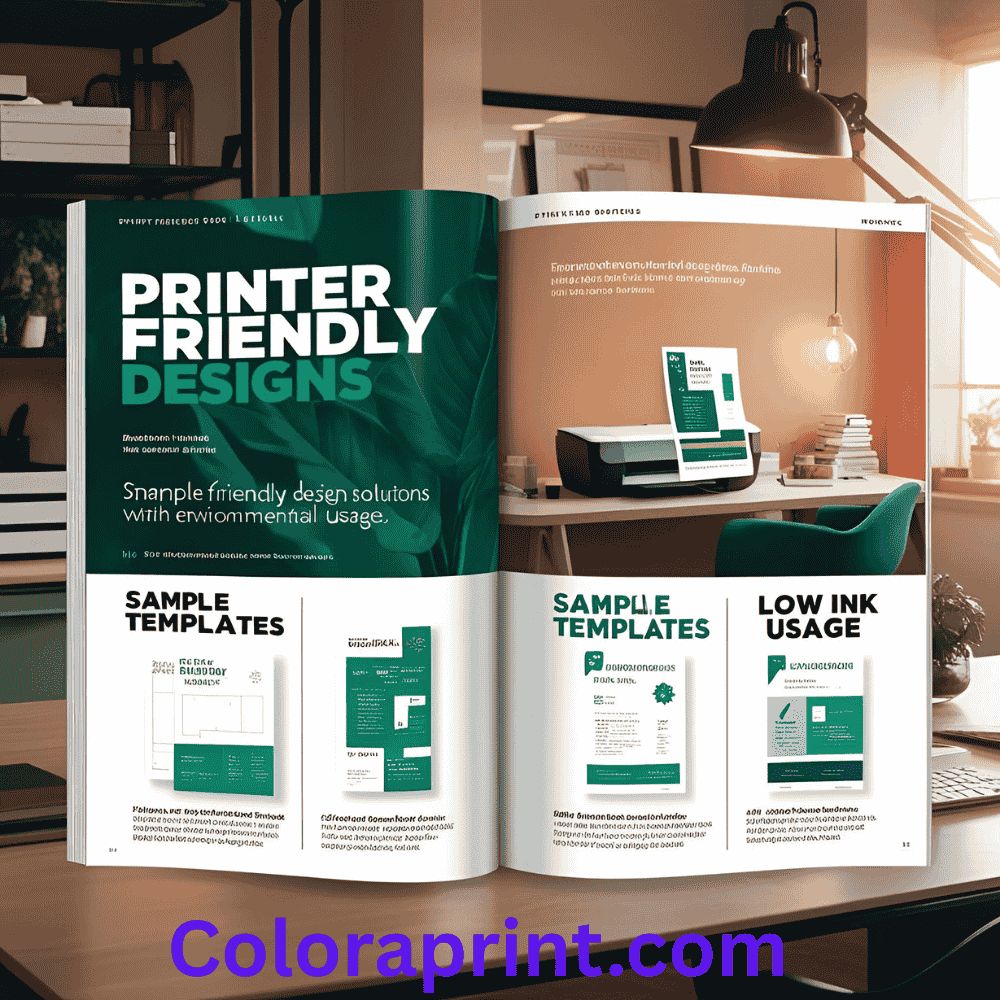 Printer-friendly designs β Low ink usage
