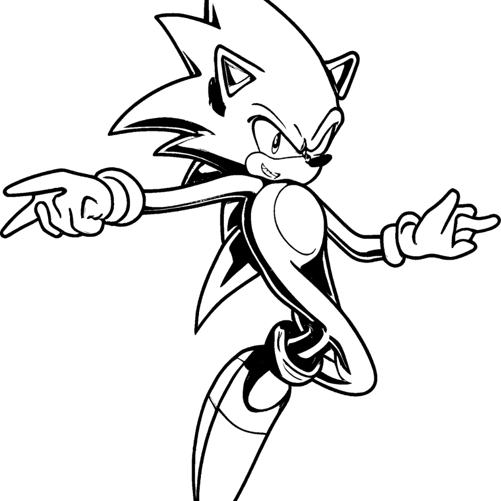 Super Sonicβs glow β Gold with light aura.