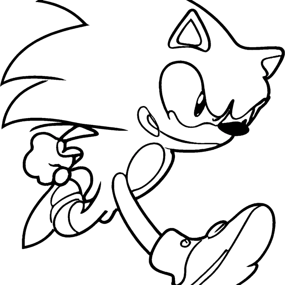 Sonic running through loops β Speed effects.