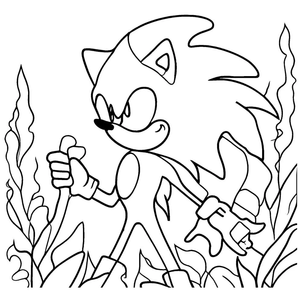 Sonicβs fur β Cobalt blue or sky blue.
