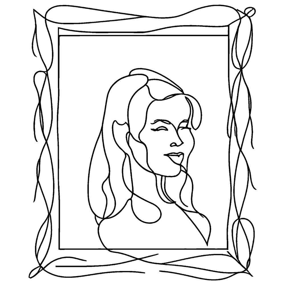 Frame finished art as a gift