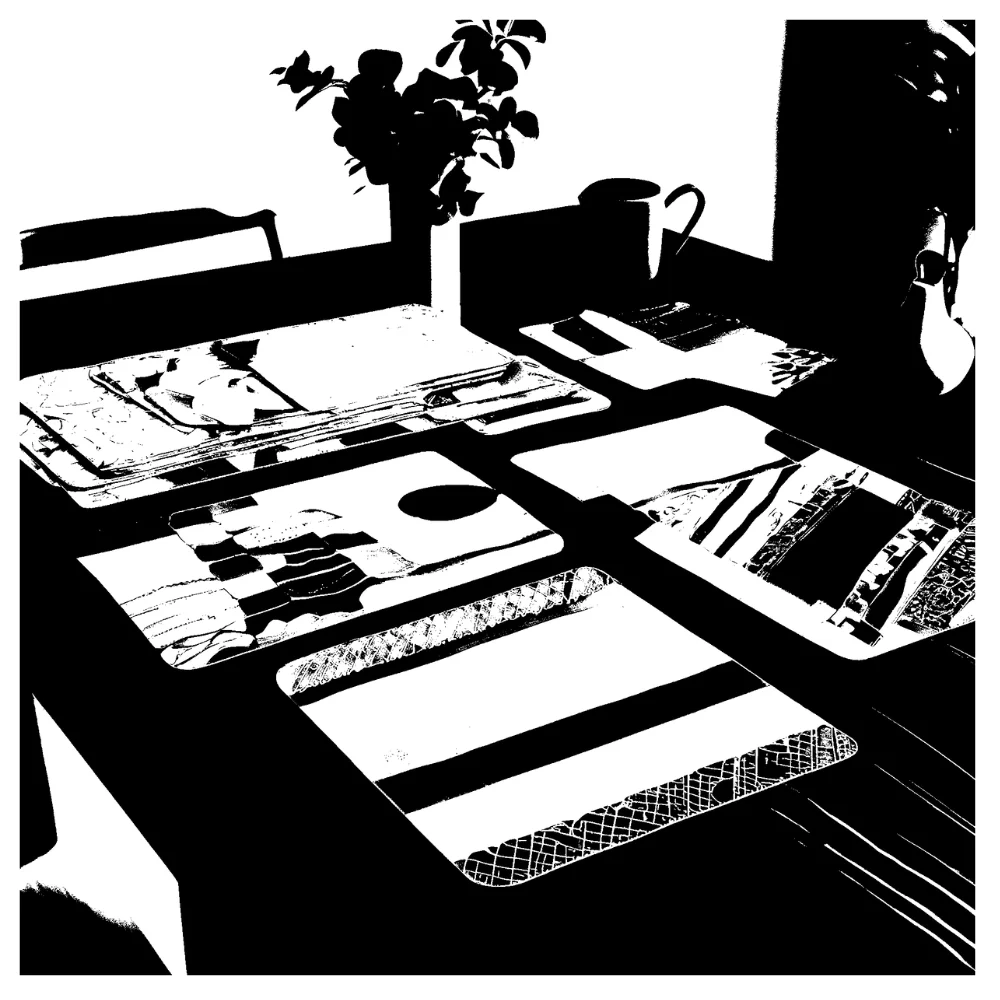 Laminate for placemats/bookmarks