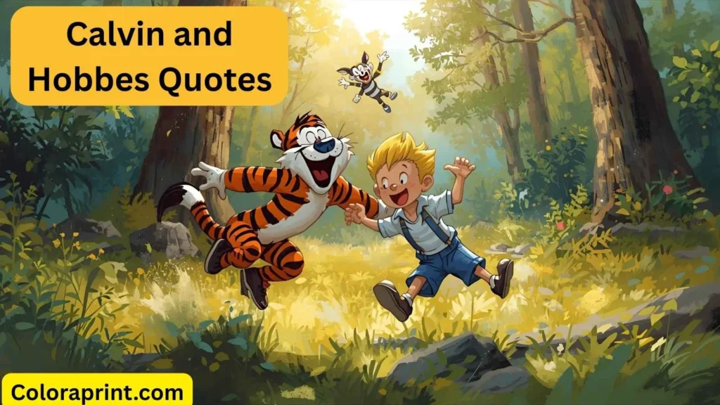 Calvin and Hobbes Quotes