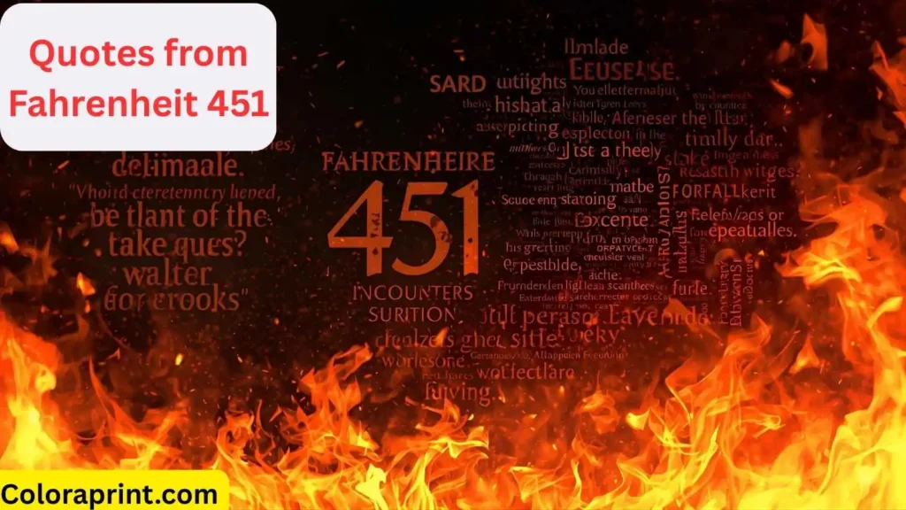 Quotes from Fahrenheit 451