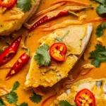 Coconut Fish Curry with Lime and Lemongrass