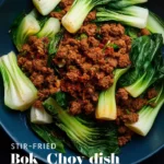 Bok Choy with Ginger Chili Sauce