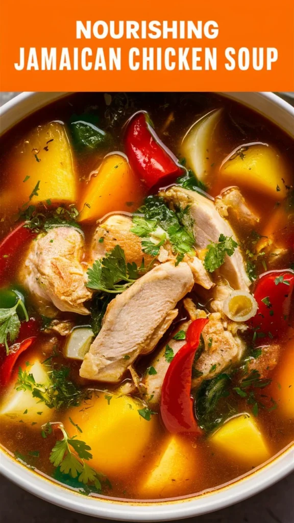 Nourishing Jamaican Chicken Soup