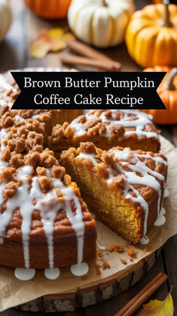 Pumpkin Coffee Cake